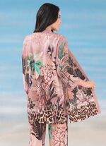 Laurina blusjacka med briljant f&auml;rgtryck 