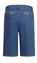 Denim bermudashorts med stretch i midjan i 3 f&auml;rger 