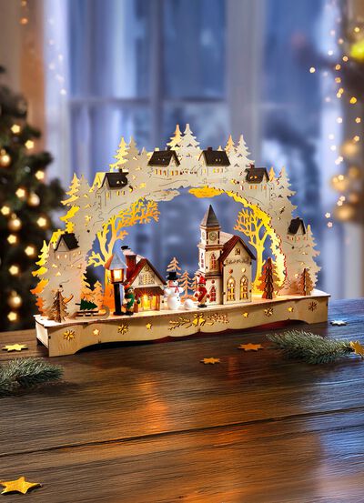 Ljusb&aring;ge med LED-belysning 