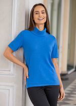 Stickat twinset i mycket mjuk kvalitet 