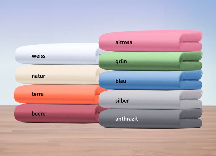 Fina enkeljerseylakan NATUR