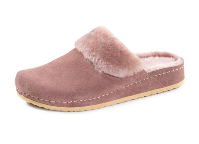 Mubb, varma damtofflor, bredd H, med lammskinn 