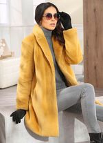 L&aring;ng jacka i mysig fuskp&auml;ls 