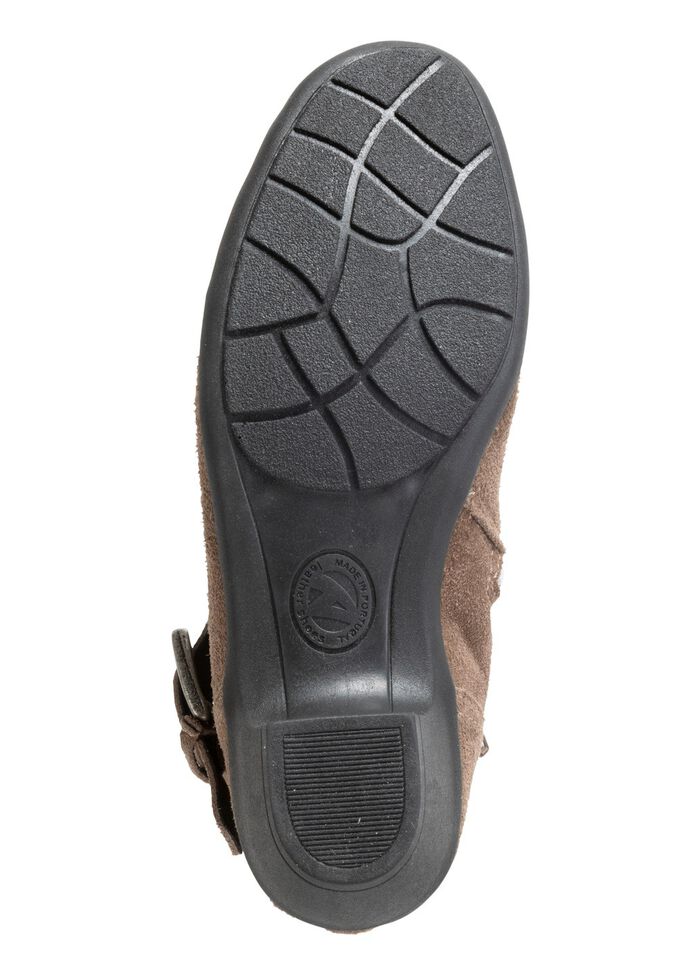 ELENA EDEN st&ouml;vletter med volanger och dekorativt l&aring;s 