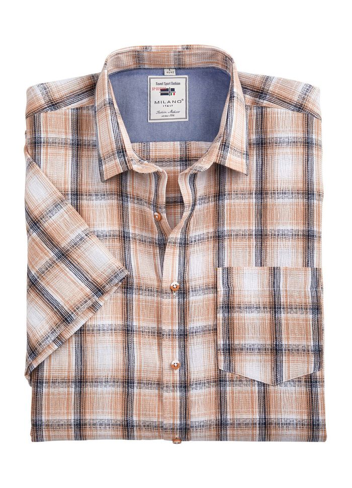 Rutig skjorta fr&aring;n "Milano Italy" i 3 f&auml;rger 
