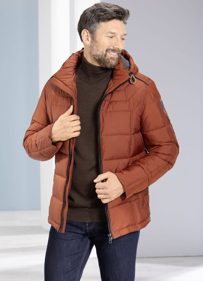Quiltad kort jacka från "S4 Jackets" 
