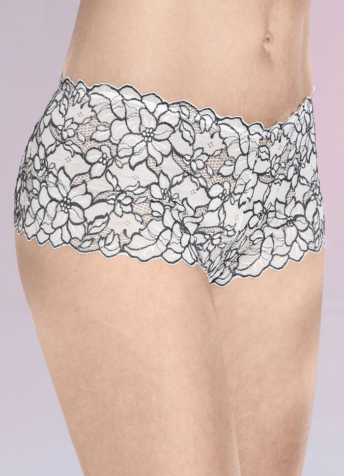 Tvåpack byxor av elastisk spets 