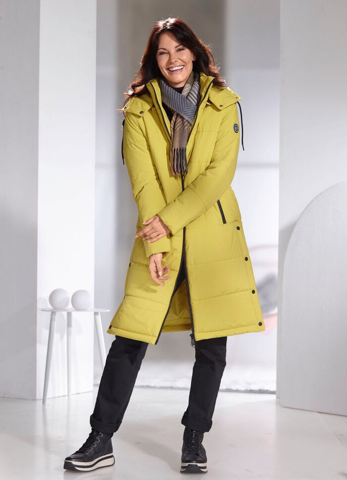 Jacka med avtagbar huva 