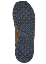 Sportiga herrsneakers med uttagbar fotb&auml;dd COGNAC-MARINE