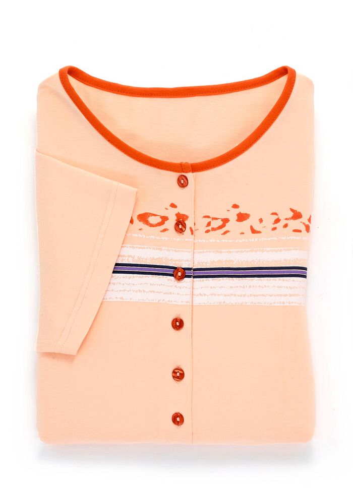 Tv&aring; paket nattlinnen med placerat tryck framtill 