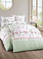 Jersey-s&auml;ngkl&auml;der i 100% bomull GR&Ouml;N