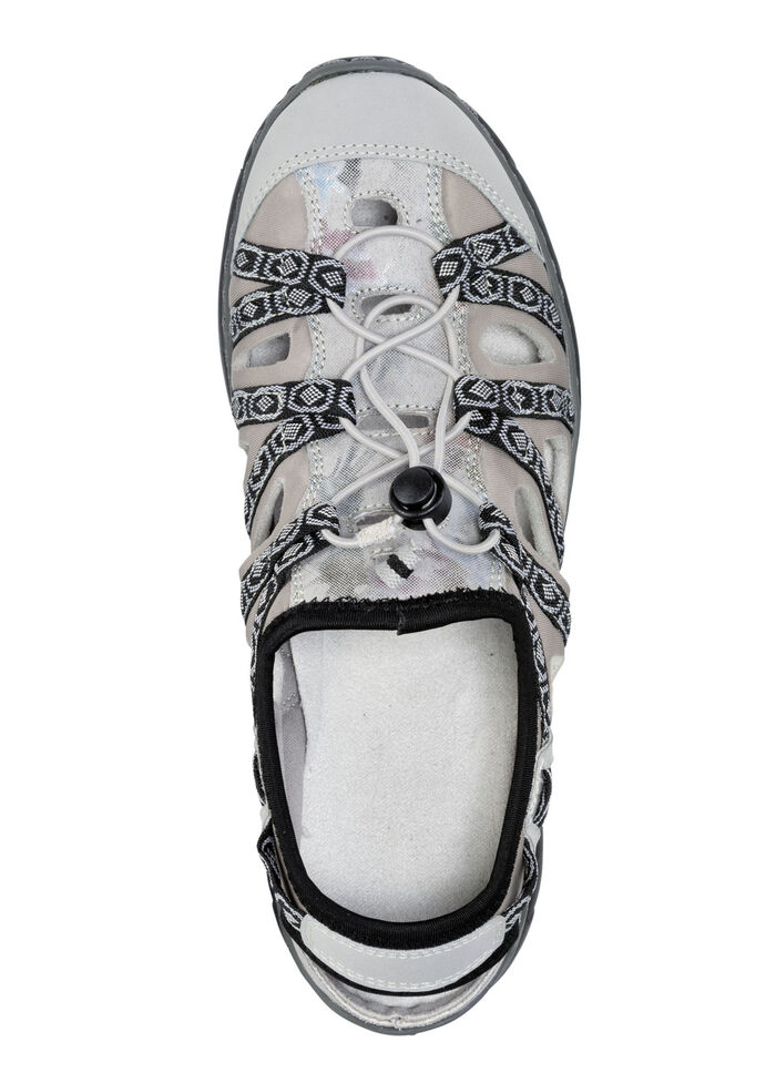 ELENA EDEN sandal med textilkant, 