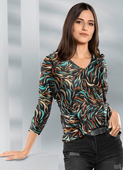 Tröja i finstickad kvalitet 