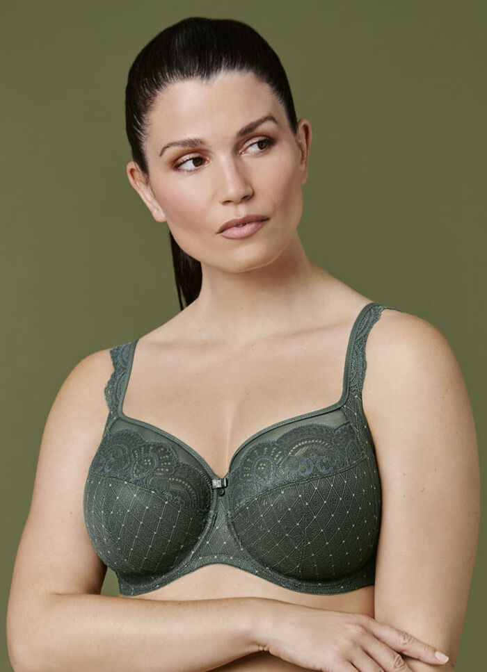 Rosa Faia bygel-bh med elastisk spets 