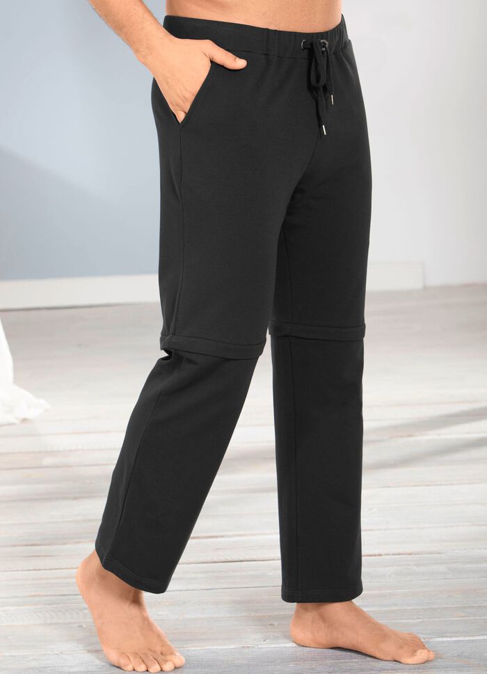 S&ouml;mn- och fritidsbyxor med olika b&auml;ralternativ 