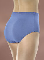 Trosor i fempack med resår i midjan 3X AZURBLAU, 2X WEISS