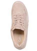 Gabor, trendiga damskor med sn&ouml;rning, vidd H, med uttagbar fotb&auml;dd 