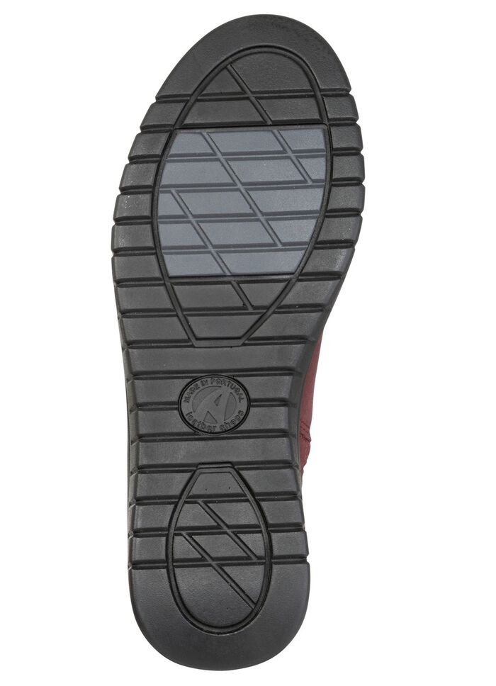 ELENA EDEN, bekv&auml;ma damst&ouml;vletter, vidd H, med uttagbar fotb&auml;dd BORDEAUX