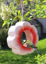 Vallmofoderstation av glaserad keramik ROSA