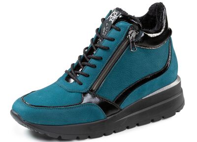 Ranger sn&ouml;rningssko med lackl&auml;der 