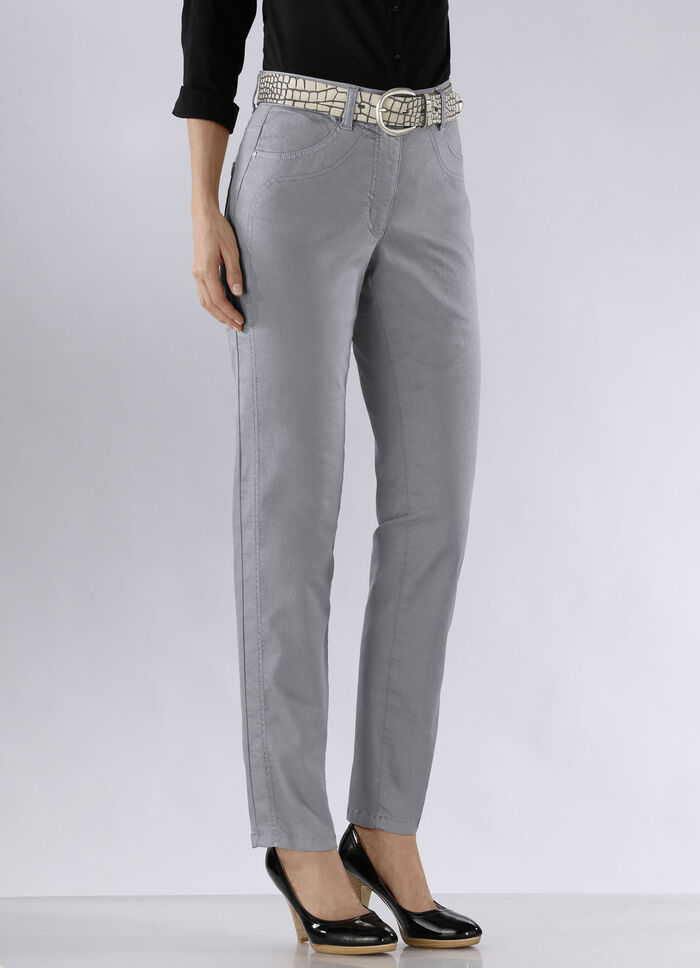 Powerstretch jeans SVART-VITT