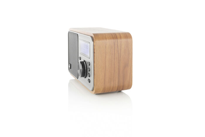 Dubbel DCR-51 digital radio i trädesign 