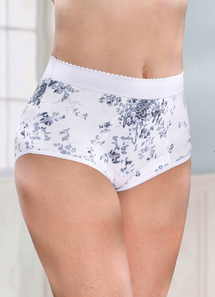 F&ouml;rpackning med fyra formbyxor med f&ouml;rst&auml;rkt magomr&aring;de 