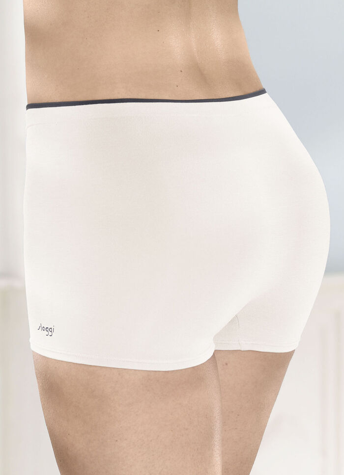 sloggi tvåpackbyxor utan sidsömmar ECRU