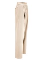 Byxor med veck i midjan i modern vidlek 