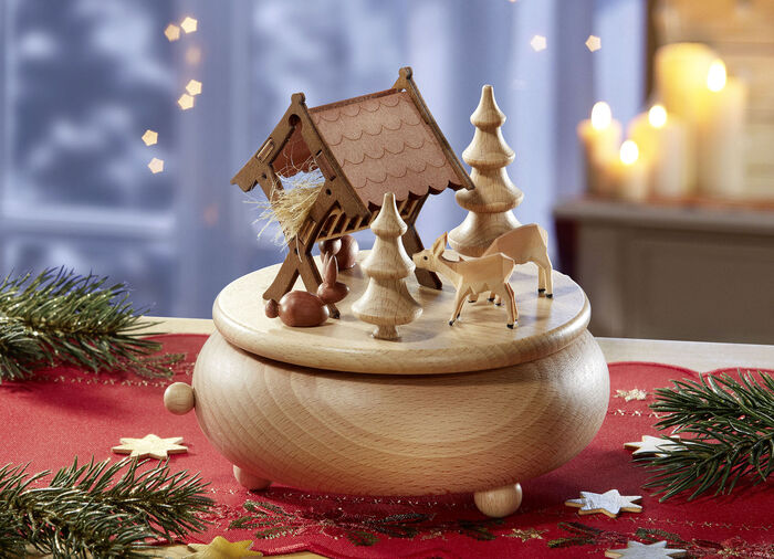 Speldosa från Erzgebirge 