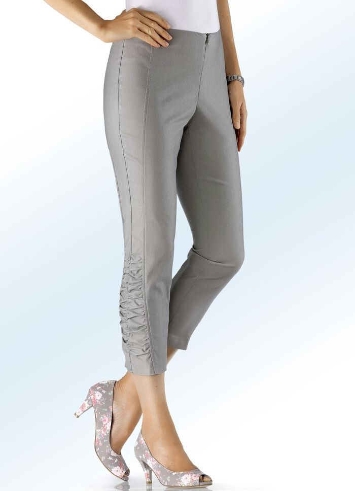 7/8-byxor KHAKI MARMOR