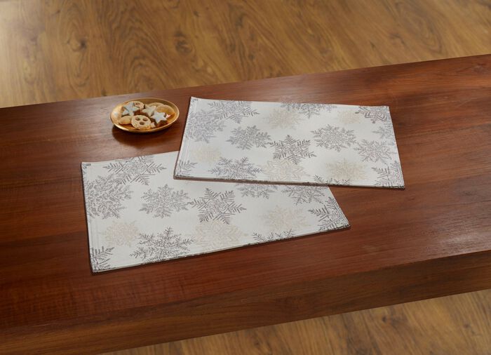 Bord- och rumsdekoration med glittergarn 