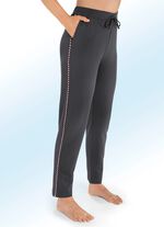 Byxor med dragsko ANTRACIT