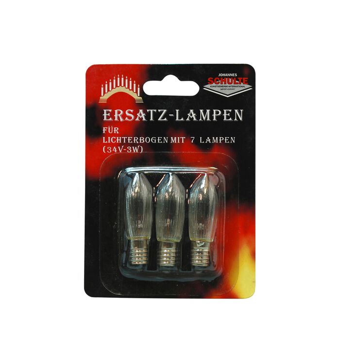 Ers&auml;ttningslampor set om 3 