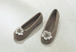 Ballerinaskor från Florett gjorda av bekvämt filtmaterial 
