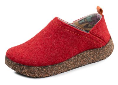 Gemini, bekv&auml;ma damtofflor, bredd G, med uttagbar fotb&auml;dd 