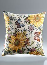 Bords- och rumsdekoration med solrosdesign 