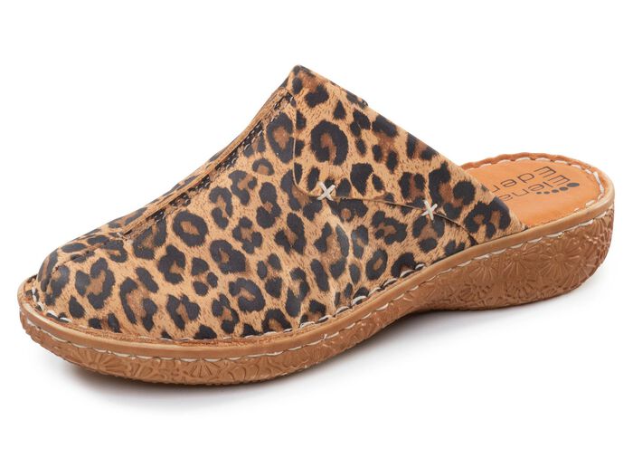 ELENA EDEN, klassiska damtr&auml;skor, vidd G, med res&aring;rband BRAUN-LEO