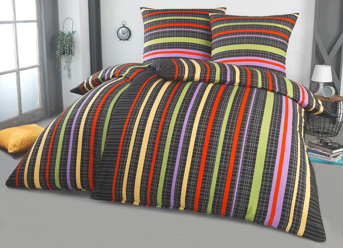 Dubbelsidigt tryckt s&auml;ngkl&auml;derset fr&aring;n Dobnig 