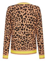 Cardigan med djurp&auml;lslook 