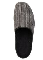 Klassiska herrtofflor med anatomiskt formad fotb&auml;dd GRAU