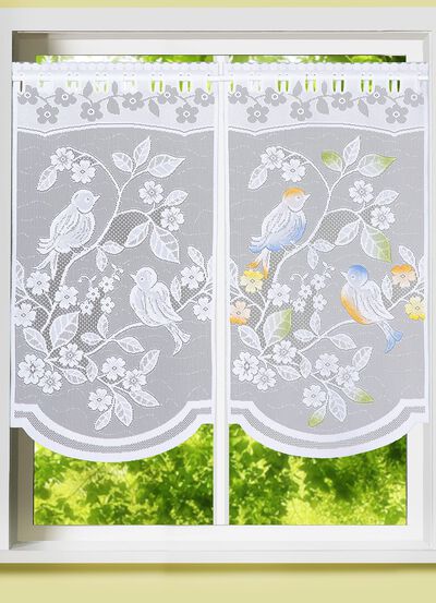 Fönster och dörrhängande fåglar, olika färger, , large