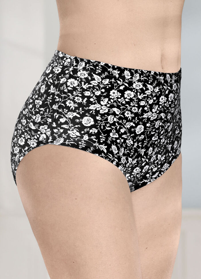 Paket med fem trosor med resår i midjan 