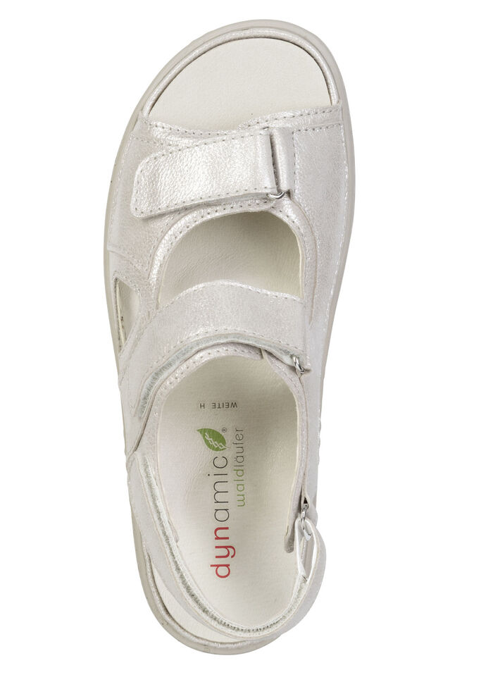 Waldläufer kardborresandaler med roll-off-funktion CHAMPAGNER