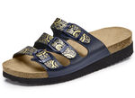 Klassiska damslippers med justerbara remmar, 