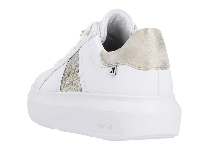 Sneakers med trollslända metallsmycken VITT GULD