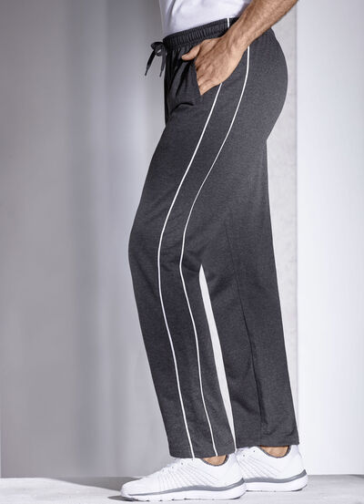 Fritidsbyxor med sidopasspoaler 