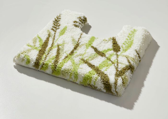 Naturligt badrumsset med gräsmotiv NATUR