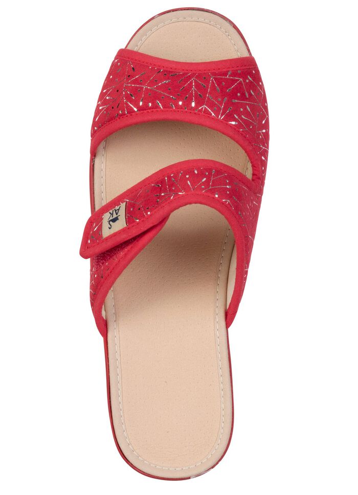 L&auml;tta damslippers med kardborreband ROT