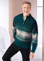 Troyer med st&aring;krage i 2 f&auml;rger 